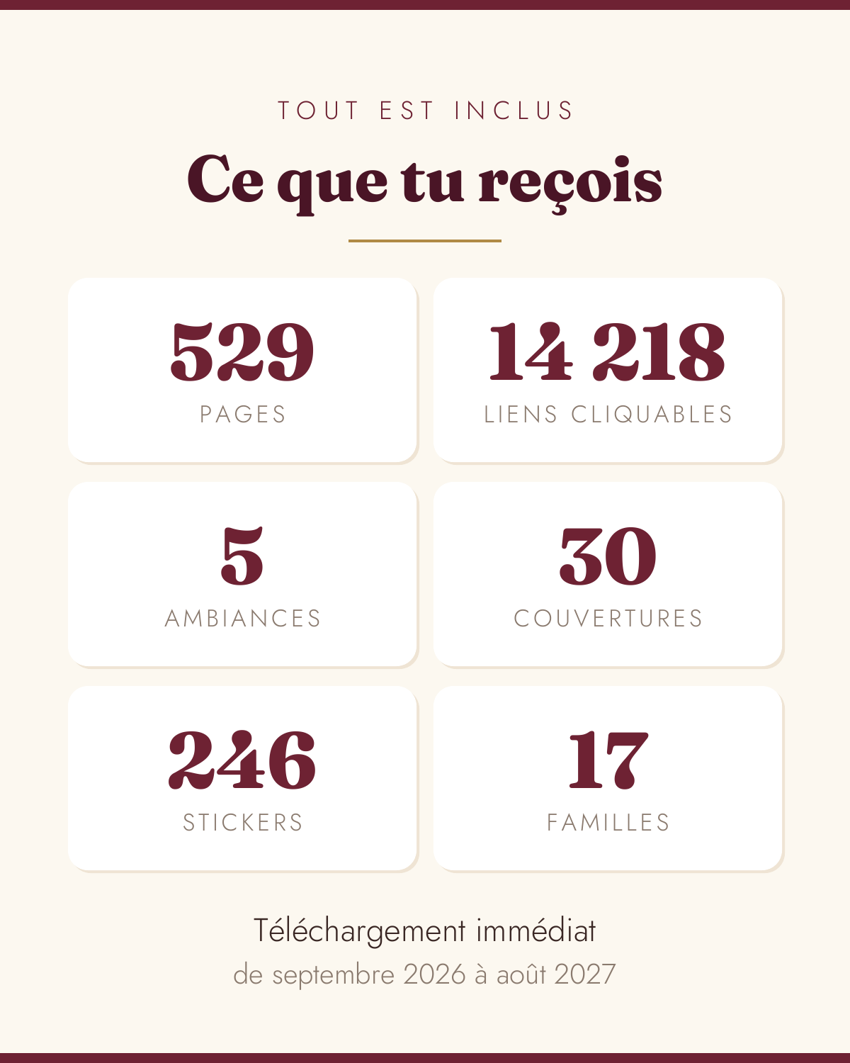 Mawadda · Le planner numérique daté 2026-2027 – Image 2