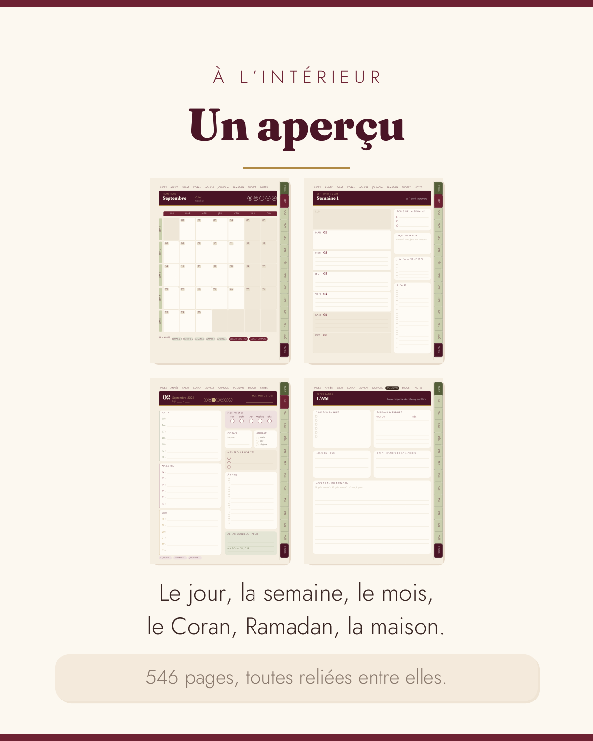 Mawadda · Le planner numérique daté 2026-2027 – Image 3